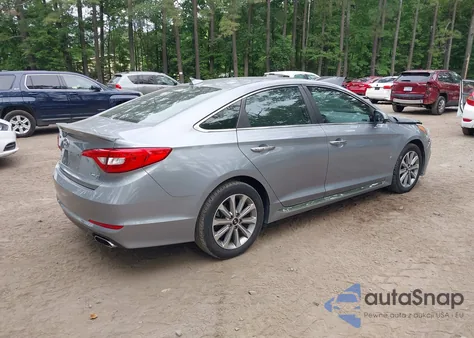 2017 Hyundai Sonata Limited из США, поврежденный, VIN 5NPE34AF8HH549077